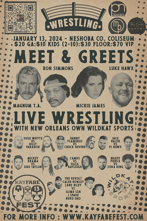 Kayfabe Fest Meet & Greet / Live Wrestling WildKat Wrestling
